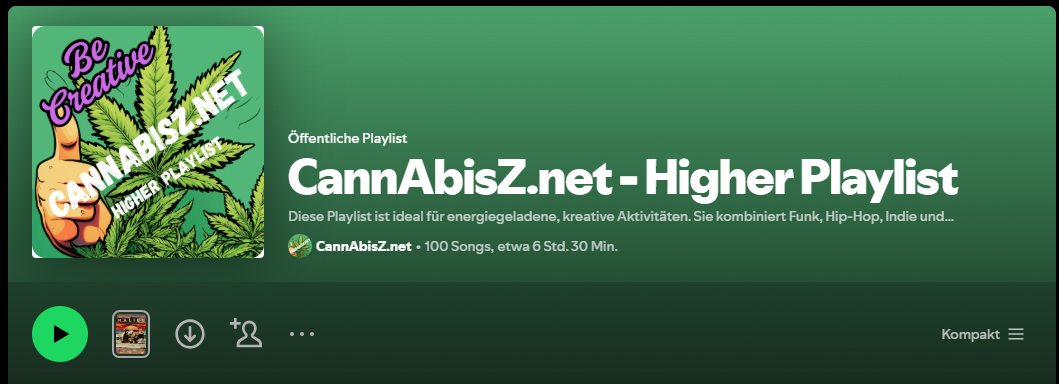 Higher Playlist Spotify